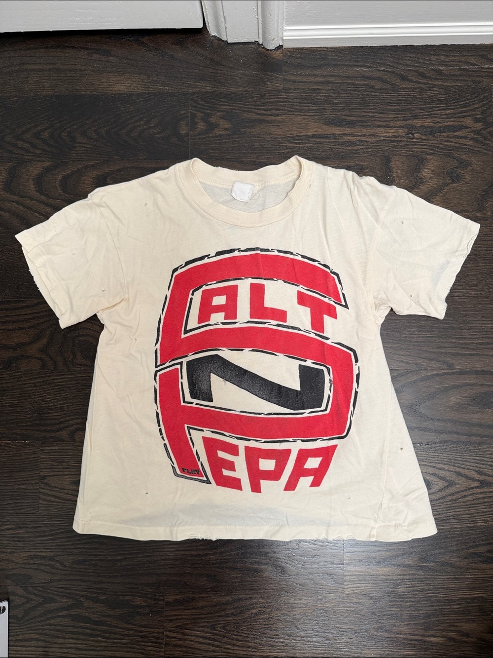 Madeworn Salt N Pepa cropped tee